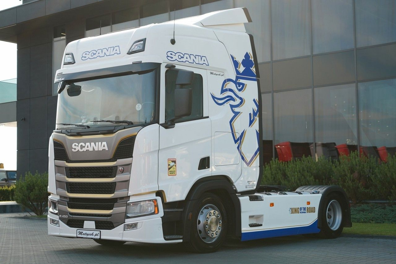 Scania R 450 / MEGA / RETARDER / LOW DECK / PO KONTRAKC - شاحنة جرار: صور 2 Scania R 450 / MEGA / RETARDER / LOW DECK / PO KONTRAKC - شاحنة جرار: صور 2