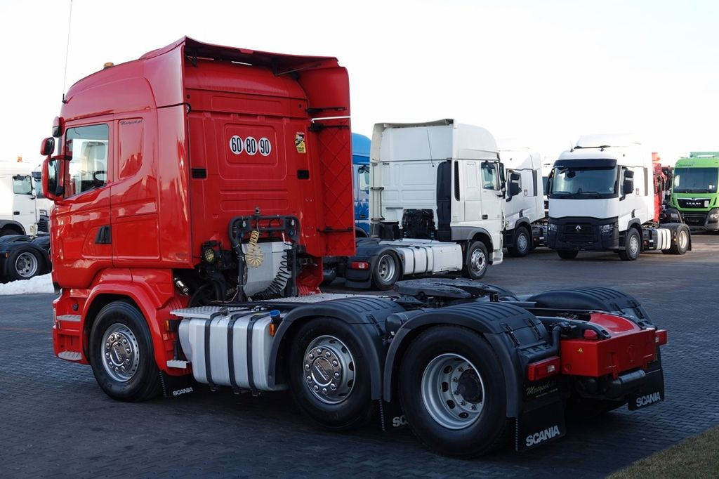 Scania R 580 / V8 / 6x2 / PUSHER / OŚ PODNOSZONA / OŚ - شاحنة جرار: صور 4 Scania R 580 / V8 / 6x2 / PUSHER / OŚ PODNOSZONA / OŚ - شاحنة جرار: صور 4