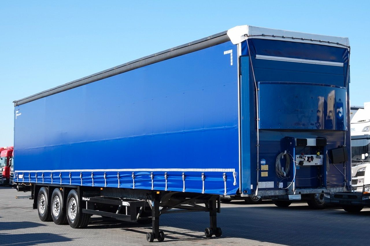 الخيمة نصف مقطورة جديد Schmitz Cargobull FIRANKA / STANDARD / OPONY 100% / MAŁO UŻYWANA: صور 1