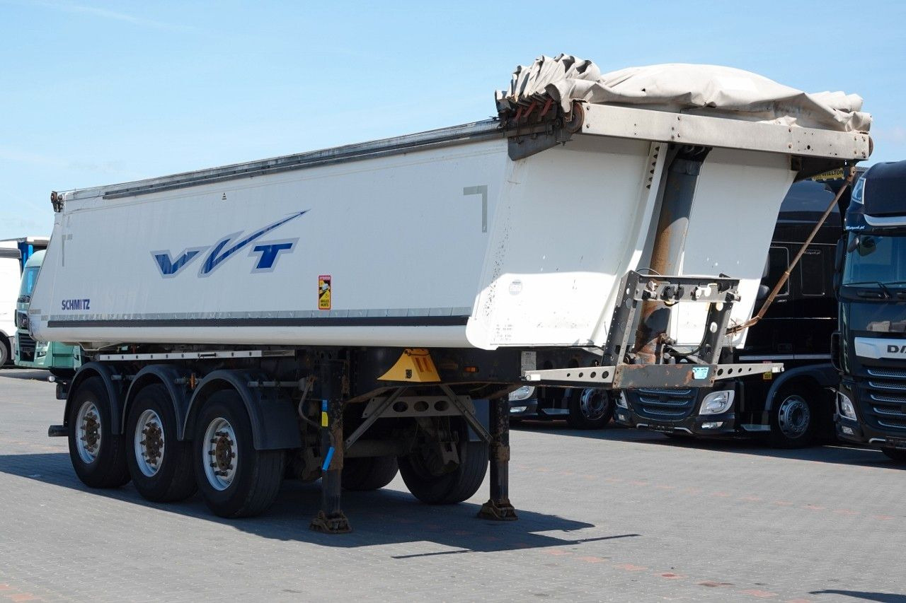 Schmitz Cargobull WYWROTKA / 23 m3 / ALUMINIOWA / OŚ PODNOSZONA - قلابة نصف مقطورة: صور 1 Schmitz Cargobull WYWROTKA / 23 m3 / ALUMINIOWA / OŚ PODNOSZONA - قلابة نصف مقطورة: صور 1