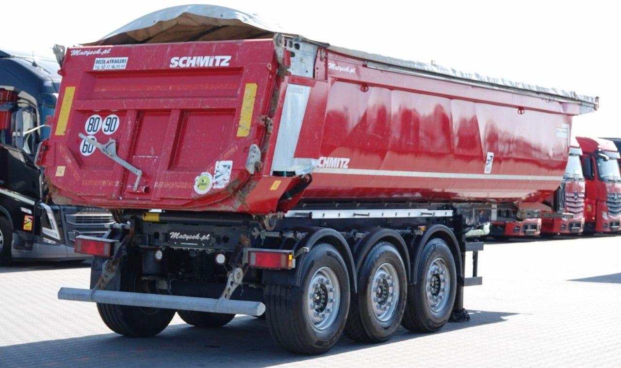 Schmitz Cargobull WYWROTKA / 26 m3 / STALOWA / HYDROKLAPA / OŚ PO - قلابة نصف مقطورة: صور 4 Schmitz Cargobull WYWROTKA / 26 m3 / STALOWA / HYDROKLAPA / OŚ PO - قلابة نصف مقطورة: صور 4