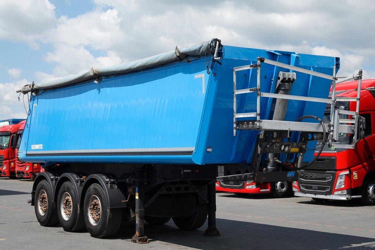 Schmitz Cargobull WYWROTKA 28 M3 / ALUMINIOWA / OŚ PODNOSZONA - قلابة نصف مقطورة: صور 1 Schmitz Cargobull WYWROTKA 28 M3 / ALUMINIOWA / OŚ PODNOSZONA - قلابة نصف مقطورة: صور 1