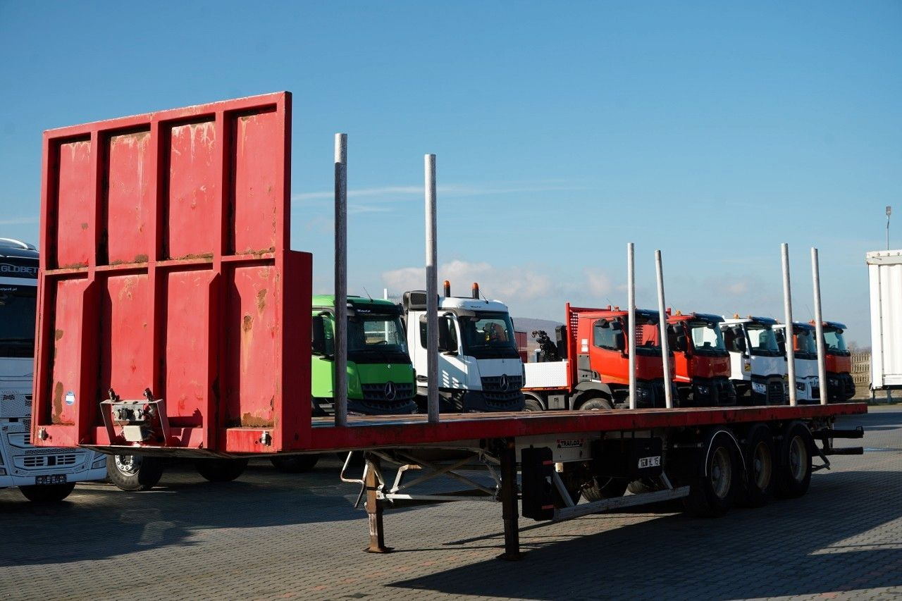 Trailor NACZEPA PLATFORMA / KŁONICE / OŚ SKRĘTNA - نصف مقطورة مسطحة: صور 4 Trailor NACZEPA PLATFORMA / KŁONICE / OŚ SKRĘTNA - نصف مقطورة مسطحة: صور 4