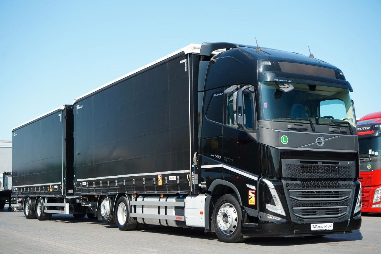 Volvo FH 500 / I-SAVE / XL / ZESTAW TANDEM PRZEJAZDOWY - شاحنة ستارة: صور 1 Volvo FH 500 / I-SAVE / XL / ZESTAW TANDEM PRZEJAZDOWY - شاحنة ستارة: صور 1