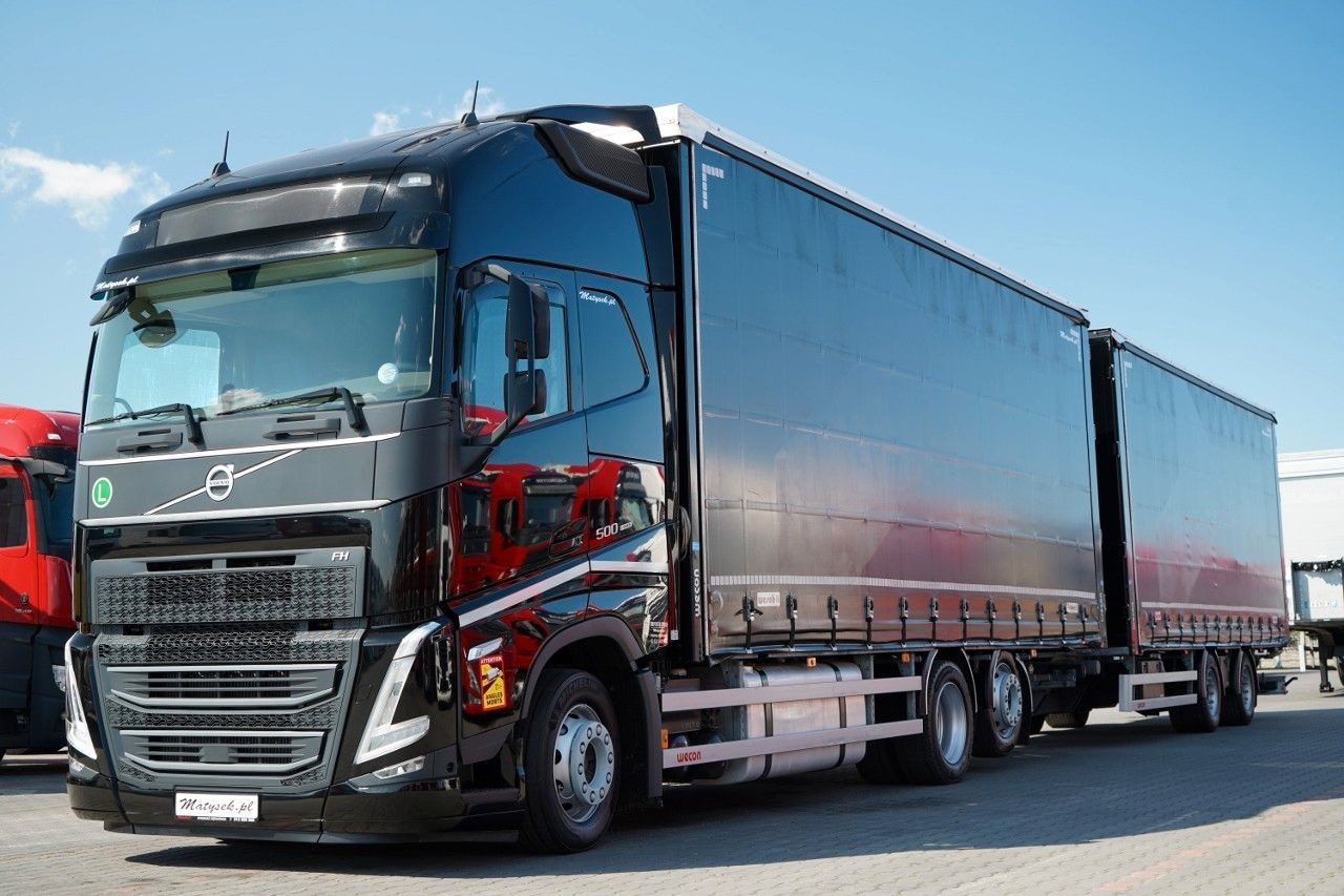 Volvo FH 500 / I-SAVE / XL / ZESTAW TANDEM PRZEJAZDOWY - شاحنة ستارة: صور 2 Volvo FH 500 / I-SAVE / XL / ZESTAW TANDEM PRZEJAZDOWY - شاحنة ستارة: صور 2