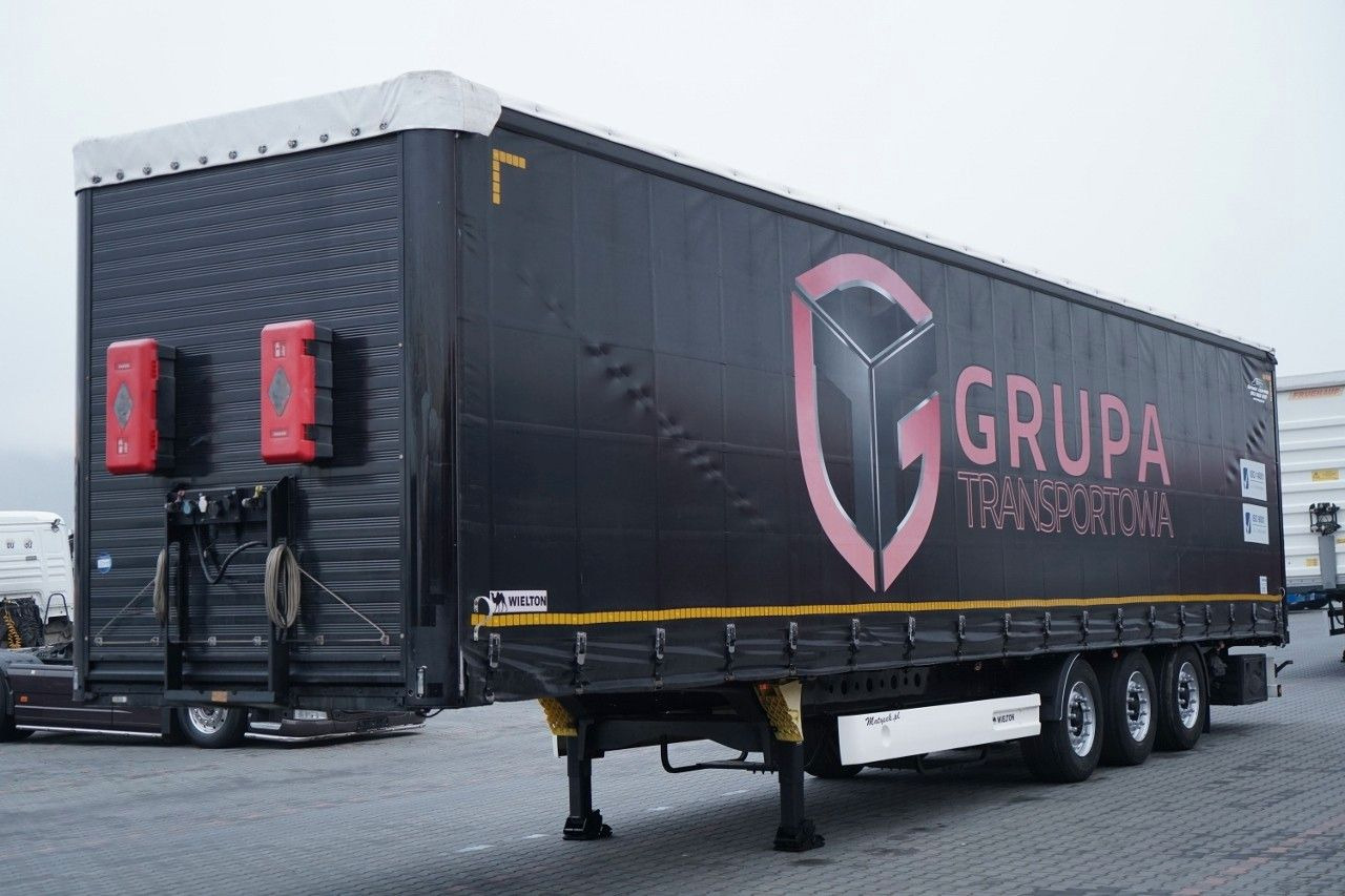 Wielton FIRANKA / VARIOS / 2x OŚ PODNOSZONA / - الخيمة نصف مقطورة: صور 1 Wielton FIRANKA / VARIOS / 2x OŚ PODNOSZONA / - الخيمة نصف مقطورة: صور 1