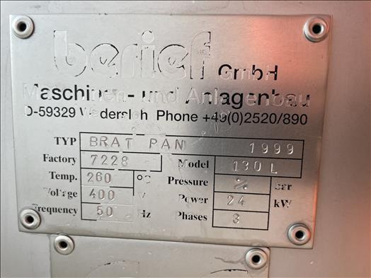 Berief Bratt pan Bratt pan - آلة الغذاء: صور 5 Berief Bratt pan Bratt pan - آلة الغذاء: صور 5