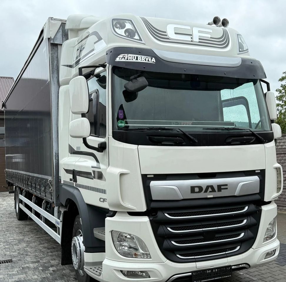 DAF CF290/CF320/FIRANKA/WINDA/E6/JEDEN WŁAŚCICIEL/SPROWADZONY/22PALETY/2019/PODNOSZONY DACH/ JAK NOWY - شاحنة ستارة: صور 2 DAF CF290/CF320/FIRANKA/WINDA/E6/JEDEN WŁAŚCICIEL/SPROWADZONY/22PALETY/2019/PODNOSZONY DACH/ JAK NOWY - شاحنة ستارة: صور 2