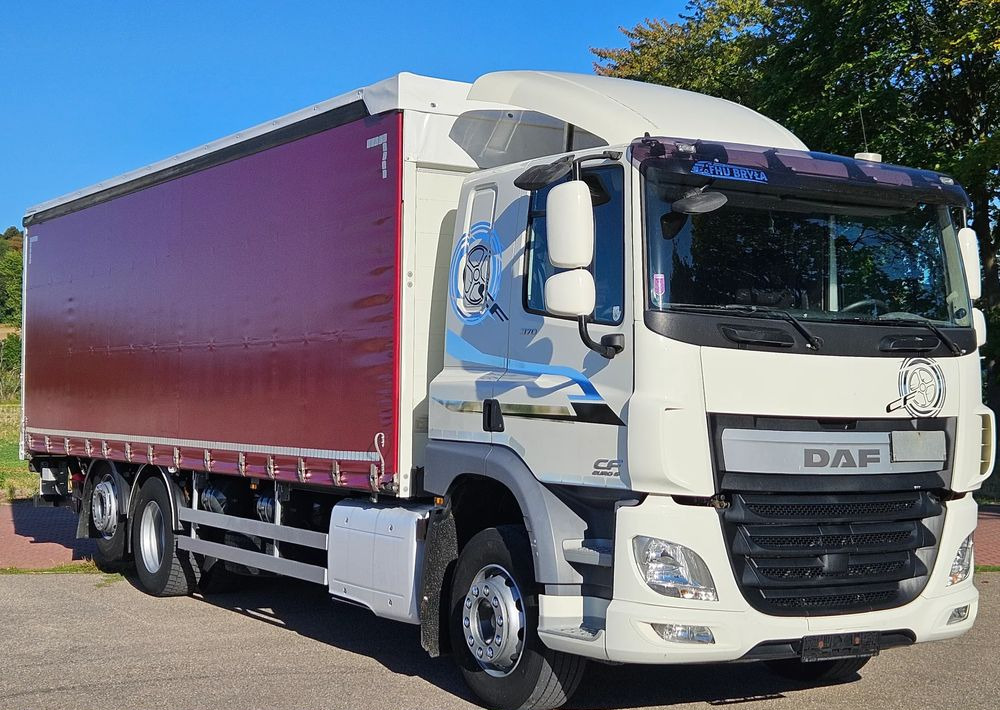 DAF CF370/410/BURTO-FIRANKA/RETARDER/WINDA/OŚ SKRĘTNA-PODNOSZONA/E6/SPROWADZONY/20PALET/BURTO-FIRANKA - شاحنة ستارة: صور 2 DAF CF370/410/BURTO-FIRANKA/RETARDER/WINDA/OŚ SKRĘTNA-PODNOSZONA/E6/SPROWADZONY/20PALET/BURTO-FIRANKA - شاحنة ستارة: صور 2