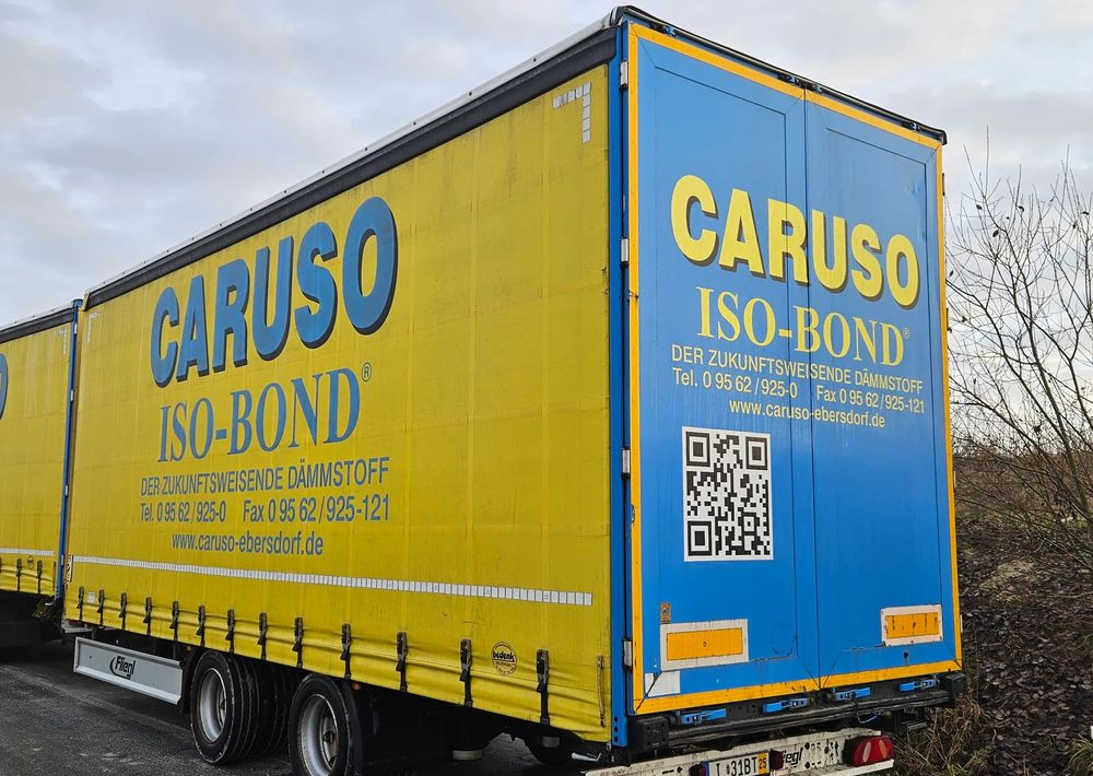 Fliegl PRZYCZEPA CIĘŻAROWA / 60m3 / 2 SZT IDENTYCZNE / NOWE PLANDEKI W CENIE / 3M WYSOKA / TANDEM / 2 OSIE / 19 PALET / DOLNY SPRZĘG / 18 TON DMC / 13 TON ŁADOWNOŚĆ - مقطورة ستارة: صور 3 Fliegl PRZYCZEPA CIĘŻAROWA / 60m3 / 2 SZT IDENTYCZNE / NOWE PLANDEKI W CENIE / 3M WYSOKA / TANDEM / 2 OSIE / 19 PALET / DOLNY SPRZĘG / 18 TON DMC / 13 TON ŁADOWNOŚĆ - مقطورة ستارة: صور 3