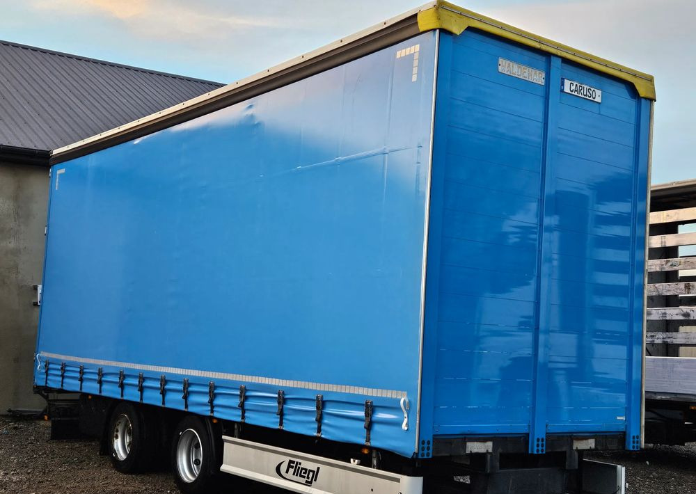 Fliegl PRZYCZEPA CIĘŻAROWA / 60m3 / 2 SZT IDENTYCZNE / OSIE BPW / HAMULCE TARCZOWE // 3M WYSOKA / TANDEM / 2 OSIE / 19 PALET / DOLNY SPRZĘG / 18 TON DMC / 13 TON ŁADOWNOŚĆ - مقطورة ستارة: صور 1 Fliegl PRZYCZEPA CIĘŻAROWA / 60m3 / 2 SZT IDENTYCZNE / OSIE BPW / HAMULCE TARCZOWE // 3M WYSOKA / TANDEM / 2 OSIE / 19 PALET / DOLNY SPRZĘG / 18 TON DMC / 13 TON ŁADOWNOŚĆ - مقطورة ستارة: صور 1