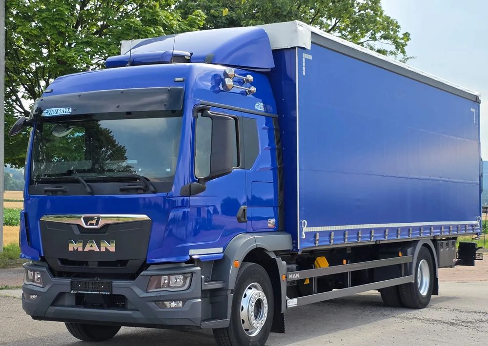 MAN TGM 18.320 / 18.290 / NOWY MODEL / E6 / 20PALET / 9200 ŁADOWNOŚĆ / SERWISOWANY / NISKI PRZEBIEG / WINDA / FIRANKA / SPROWADZONY / 2021 / NISKI PRZEBIEG /PIERWSZY WŁAŚCICIEL/ - شاحنة ستارة: صور 2 MAN TGM 18.320 / 18.290 / NOWY MODEL / E6 / 20PALET / 9200 ŁADOWNOŚĆ / SERWISOWANY / NISKI PRZEBIEG / WINDA / FIRANKA / SPROWADZONY / 2021 / NISKI PRZEBIEG /PIERWSZY WŁAŚCICIEL/ - شاحنة ستارة: صور 2