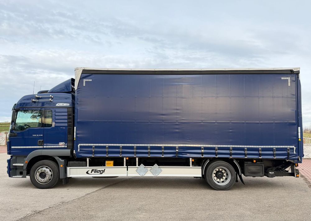 شاحنة ستارة MAN TGM 18.340 / FIRANKA / LIFT / SPROWADZONY / KLIMA POSTOJOWA / 2017 /  9700 ŁADOWNOŚĆ / AUTOMAT / 18 PALET / E6 /  WINDA /: صور 11