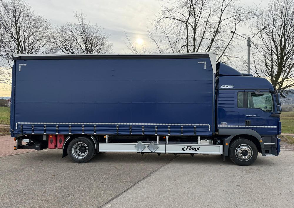 شاحنة ستارة MAN TGM 18.340 / FIRANKA / LIFT / SPROWADZONY / KLIMA POSTOJOWA / 2017 /  9700 ŁADOWNOŚĆ / AUTOMAT / 18 PALET / E6 /  WINDA /: صور 12