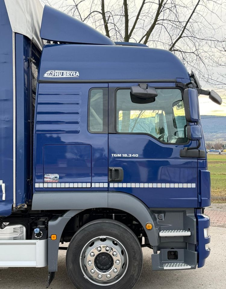 شاحنة ستارة MAN TGM 18.340 / FIRANKA / LIFT / SPROWADZONY / KLIMA POSTOJOWA / 2017 /  9700 ŁADOWNOŚĆ / AUTOMAT / 18 PALET / E6 /  WINDA /: صور 13