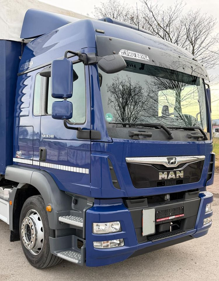 شاحنة ستارة MAN TGM 18.340 / FIRANKA / LIFT / SPROWADZONY / KLIMA POSTOJOWA / 2017 /  9700 ŁADOWNOŚĆ / AUTOMAT / 18 PALET / E6 /  WINDA /: صور 10