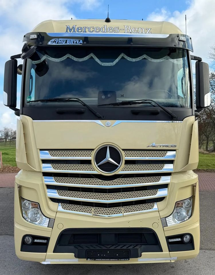 Mercedes-Benz ACTROS 1846 / FIRANKA / WINDA / 18 EUROPALET / AUTOMAT / Z NIEMIEC / 2019 / PRZEBIEG 370 TYŚ KM - شاحنة ستارة: صور 3 Mercedes-Benz ACTROS 1846 / FIRANKA / WINDA / 18 EUROPALET / AUTOMAT / Z NIEMIEC / 2019 / PRZEBIEG 370 TYŚ KM - شاحنة ستارة: صور 3