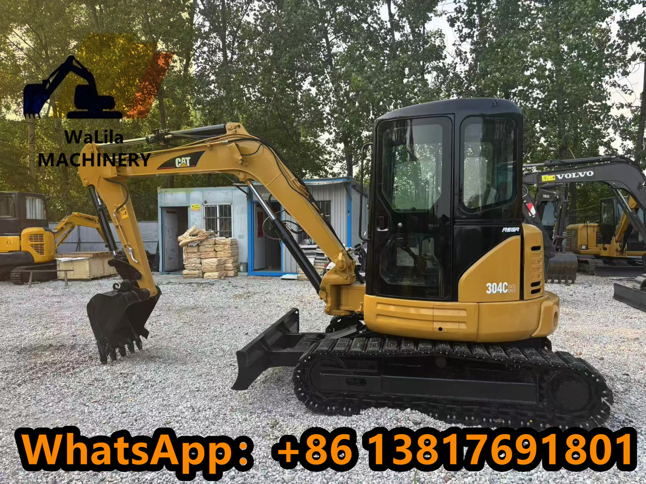 CATERPILLAR CAT304CCR - حفارة مصغرة: صور 1 CATERPILLAR CAT304CCR - حفارة مصغرة: صور 1