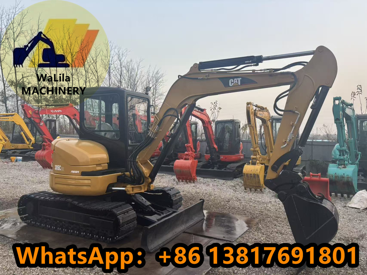 CATERPILLAR CAT305CCR - حفارة مصغرة: صور 2 CATERPILLAR CAT305CCR - حفارة مصغرة: صور 2