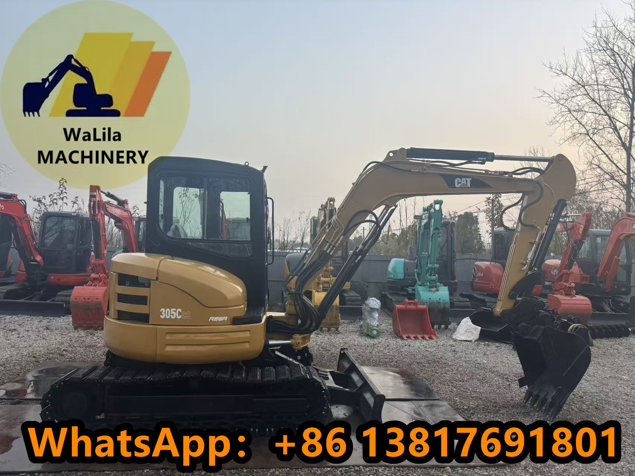 CATERPILLAR CAT305CCR - حفارة مصغرة: صور 1 CATERPILLAR CAT305CCR - حفارة مصغرة: صور 1