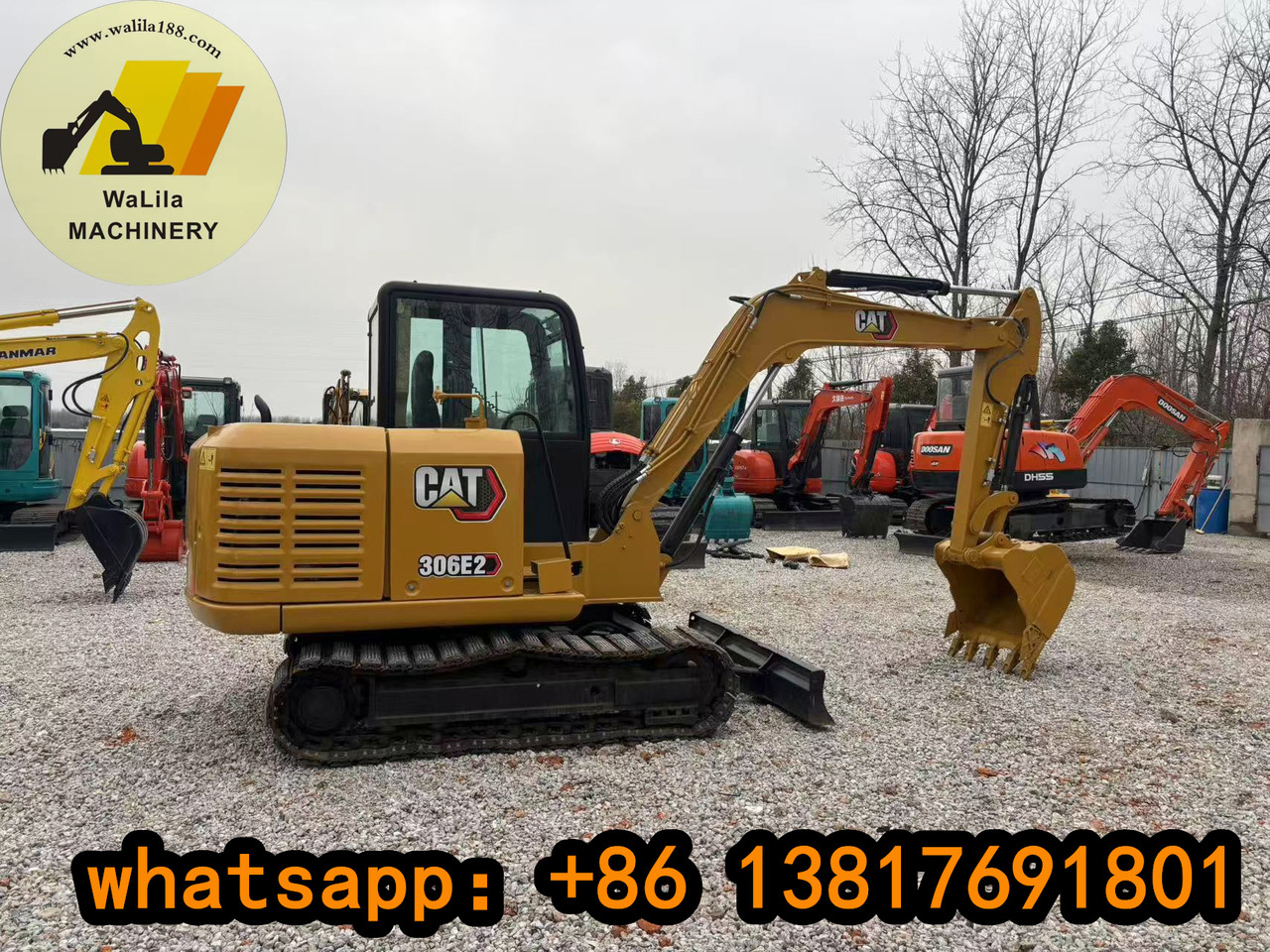 CATERPILLAR CAT306E2 - حفارة مصغرة: صور 1 CATERPILLAR CAT306E2 - حفارة مصغرة: صور 1