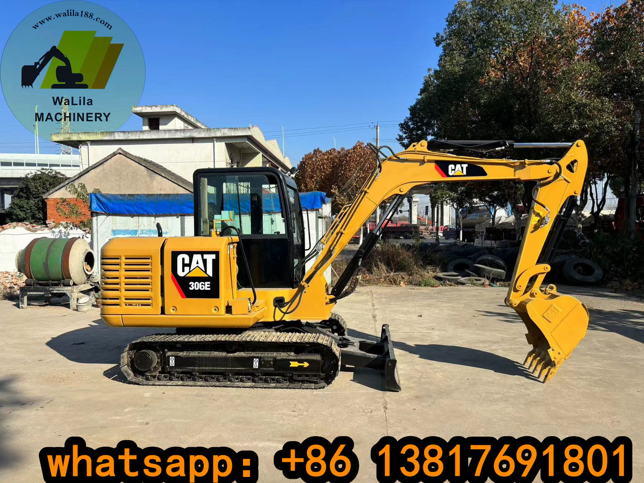حفارة مصغرة CATERPILLAR CAT306E2: صور 6