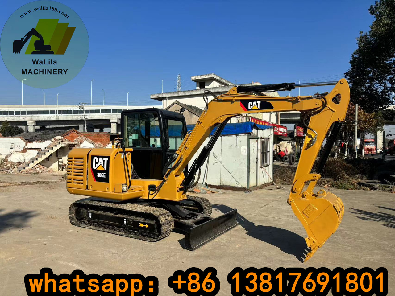 حفارة مصغرة CATERPILLAR CAT306E2: صور 7