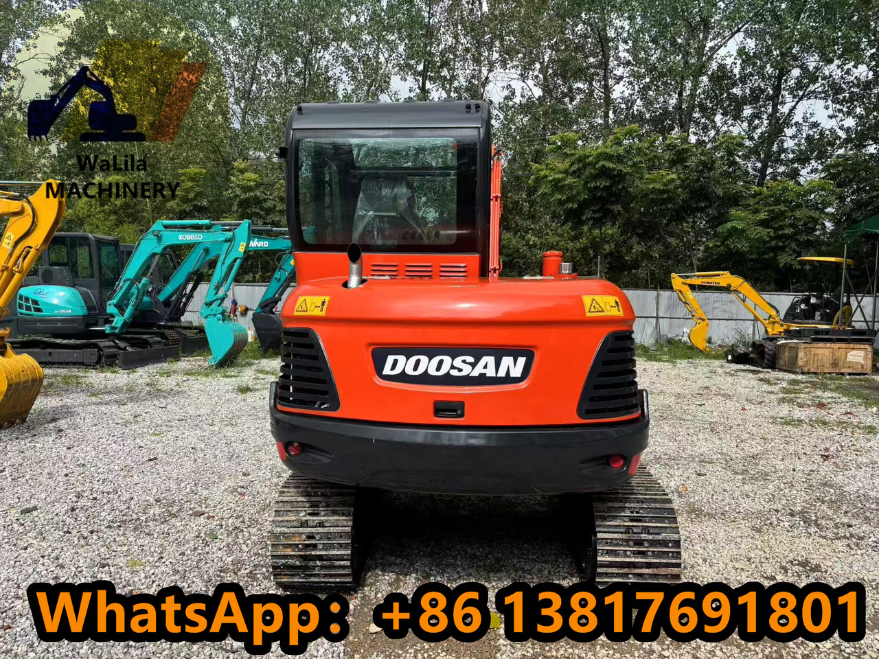 DOOSAN DX60-9 - حفارة مصغرة: صور 3 DOOSAN DX60-9 - حفارة مصغرة: صور 3