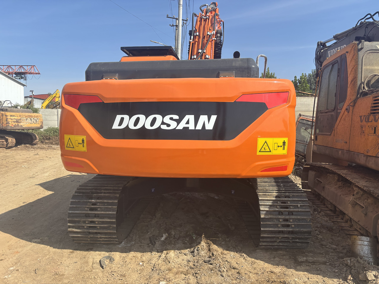 حفارات زحافة DOOSAN Korea imports doosan DX225: صور 7