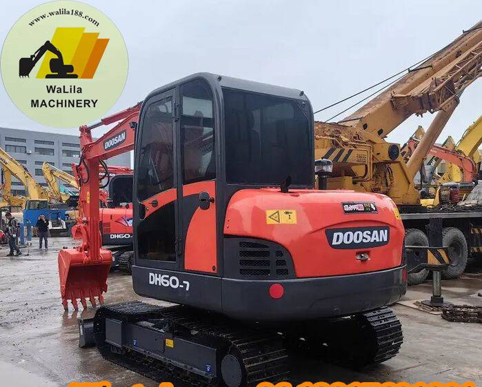 Doosan DH 60-7 - حفارة مصغرة: صور 4 Doosan DH 60-7 - حفارة مصغرة: صور 4
