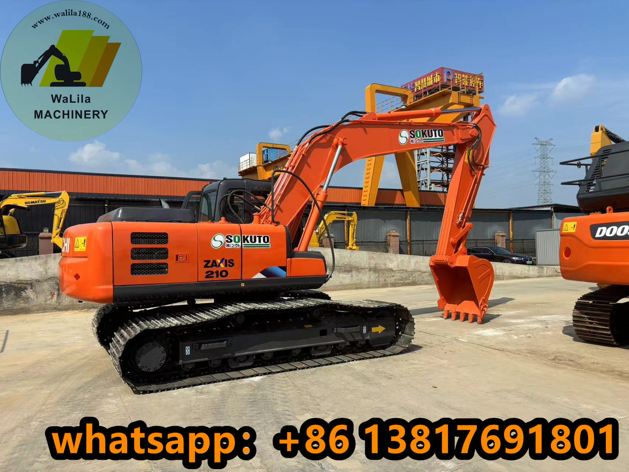 HITACHI Hitachi 210-3G Direct Injection Excavator - حفارات زحافة: صور 5 HITACHI Hitachi 210-3G Direct Injection Excavator - حفارات زحافة: صور 5