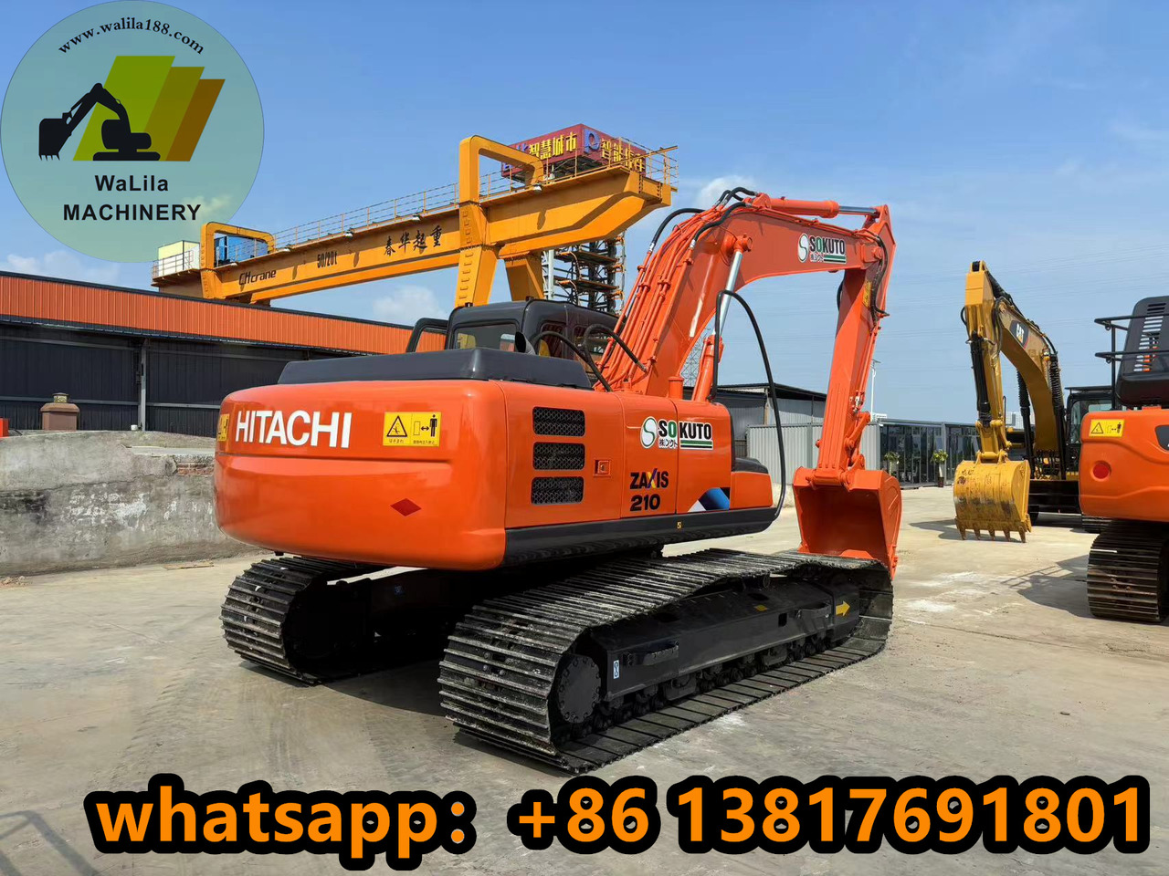 HITACHI ZX210 - حفارات زحافة: صور 2 HITACHI ZX210 - حفارات زحافة: صور 2