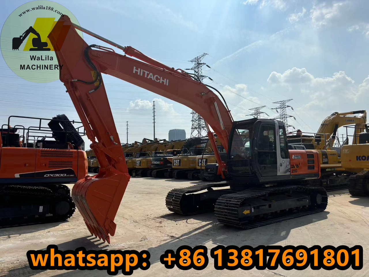 HITACHI ZX210 - حفارات زحافة: صور 4 HITACHI ZX210 - حفارات زحافة: صور 4