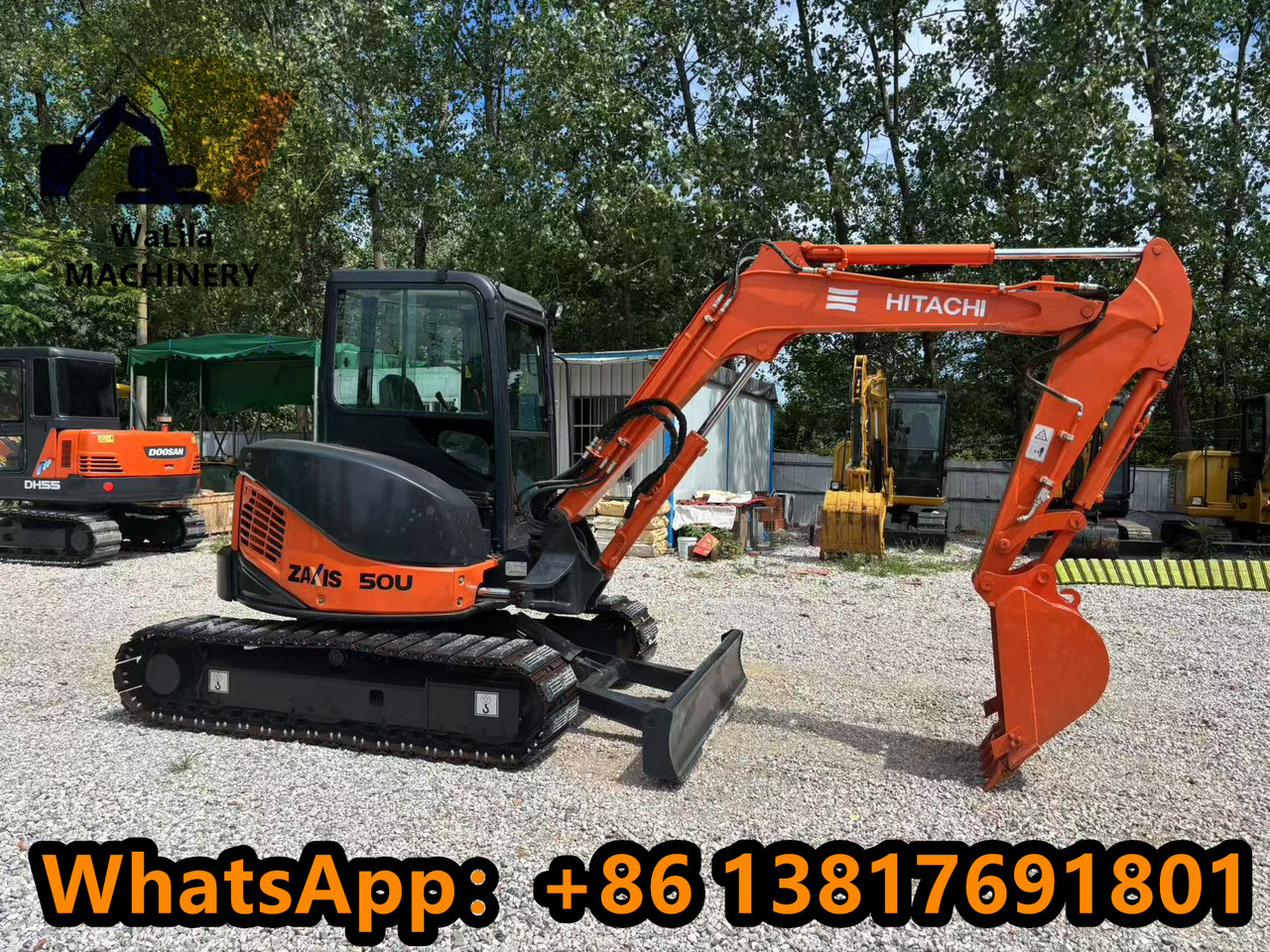 HITACHI ZX50US - حفارة مصغرة: صور 5 HITACHI ZX50US - حفارة مصغرة: صور 5