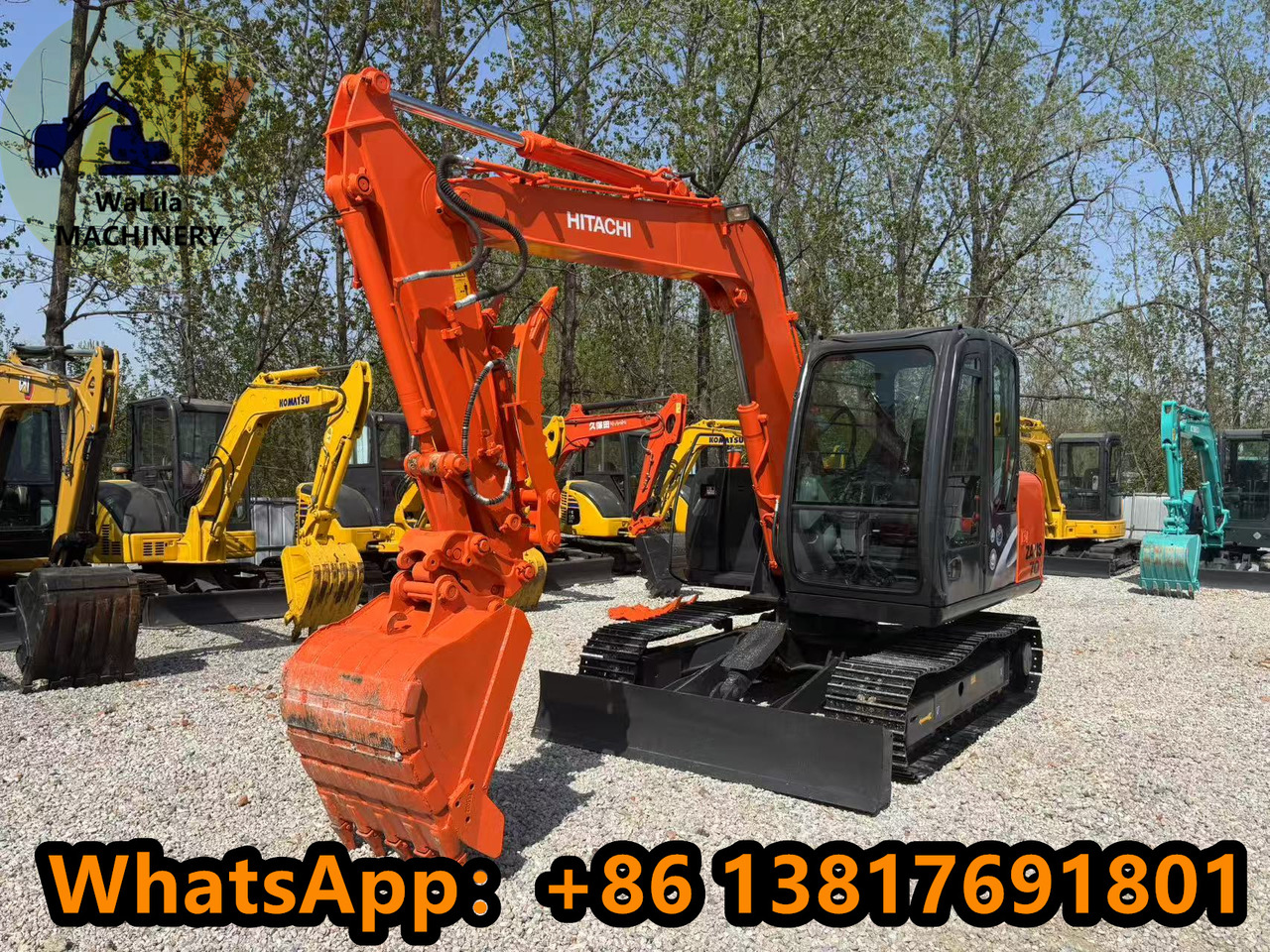 HITACHI ZX70 - حفارة مصغرة: صور 3 HITACHI ZX70 - حفارة مصغرة: صور 3