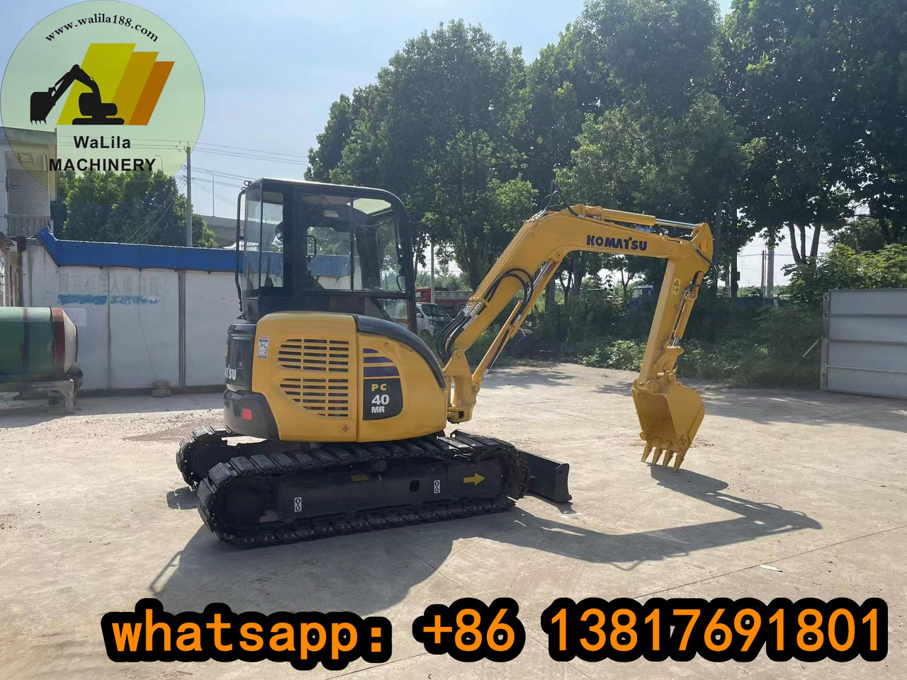 KOMATSU PC 40 MR-3 - حفارة مصغرة: صور 5 KOMATSU PC 40 MR-3 - حفارة مصغرة: صور 5