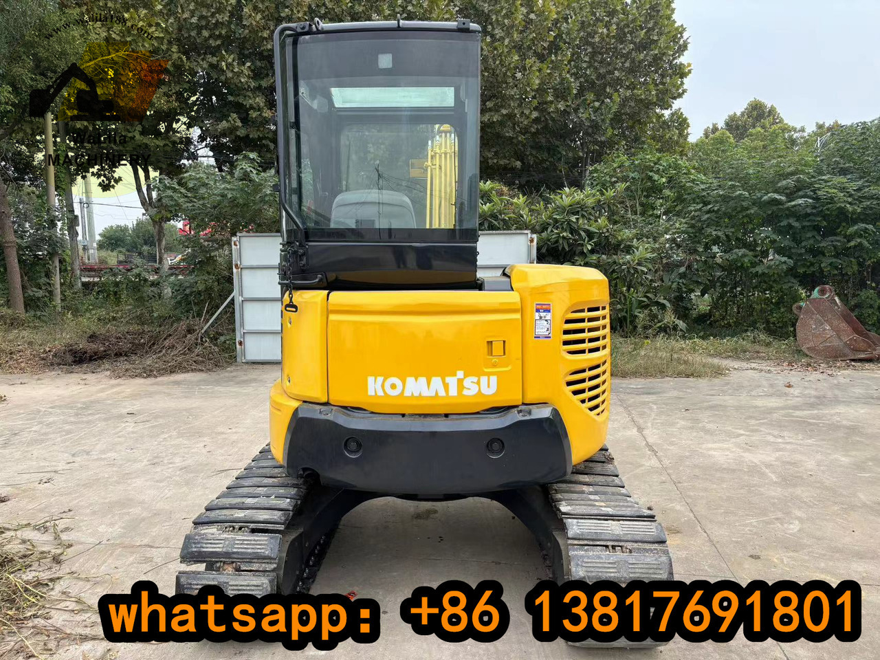 KOMATSU PC 55 MR-3 - حفارة مصغرة: صور 5 KOMATSU PC 55 MR-3 - حفارة مصغرة: صور 5