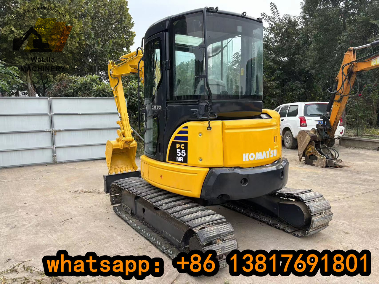 حفارة مصغرة KOMATSU PC 55 MR-3: صور 7