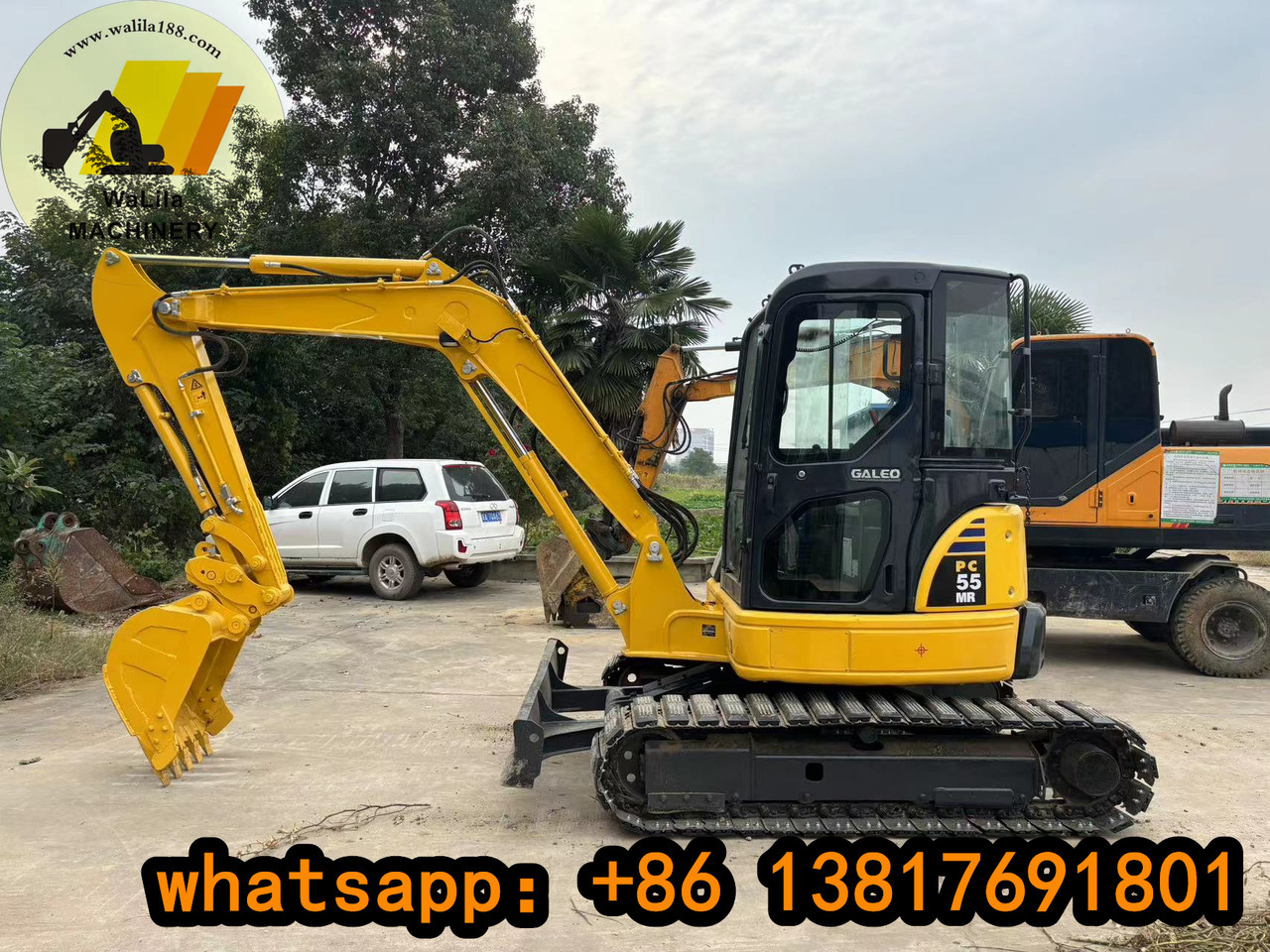 حفارة مصغرة KOMATSU PC 55 MR-3: صور 6