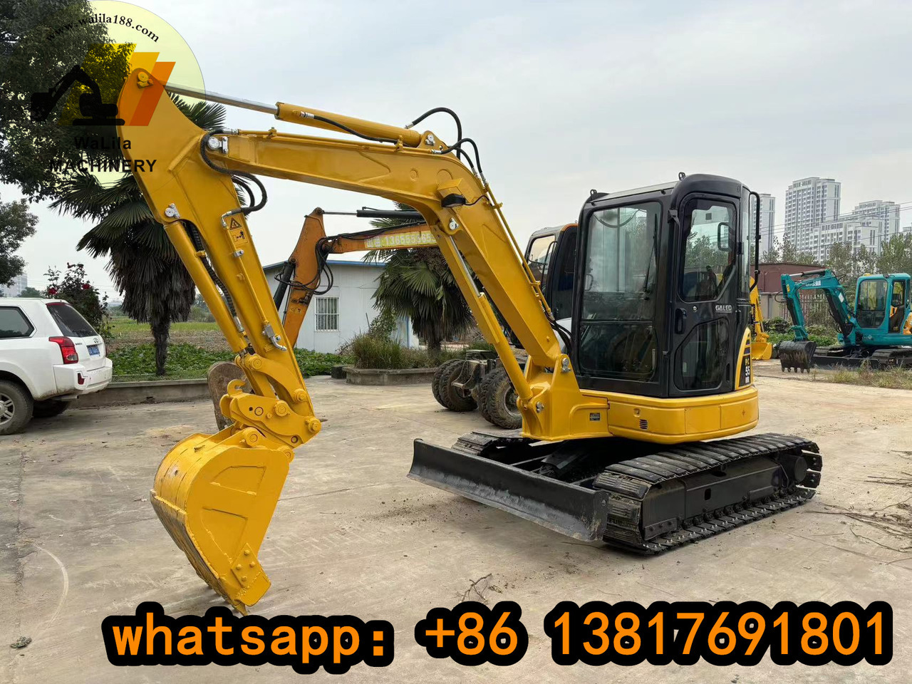 KOMATSU PC 55 MR-3 - حفارة مصغرة: صور 3 KOMATSU PC 55 MR-3 - حفارة مصغرة: صور 3