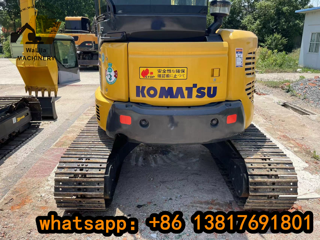 KOMATSU PC 55 MR-3 - حفارة مصغرة: صور 5 KOMATSU PC 55 MR-3 - حفارة مصغرة: صور 5