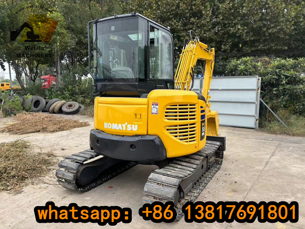 KOMATSU PC 55 MR-3 - حفارة مصغرة: صور 2 KOMATSU PC 55 MR-3 - حفارة مصغرة: صور 2