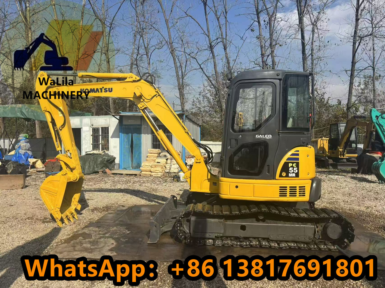 KOMATSU PC55MR-3 - حفارة مصغرة: صور 3 KOMATSU PC55MR-3 - حفارة مصغرة: صور 3