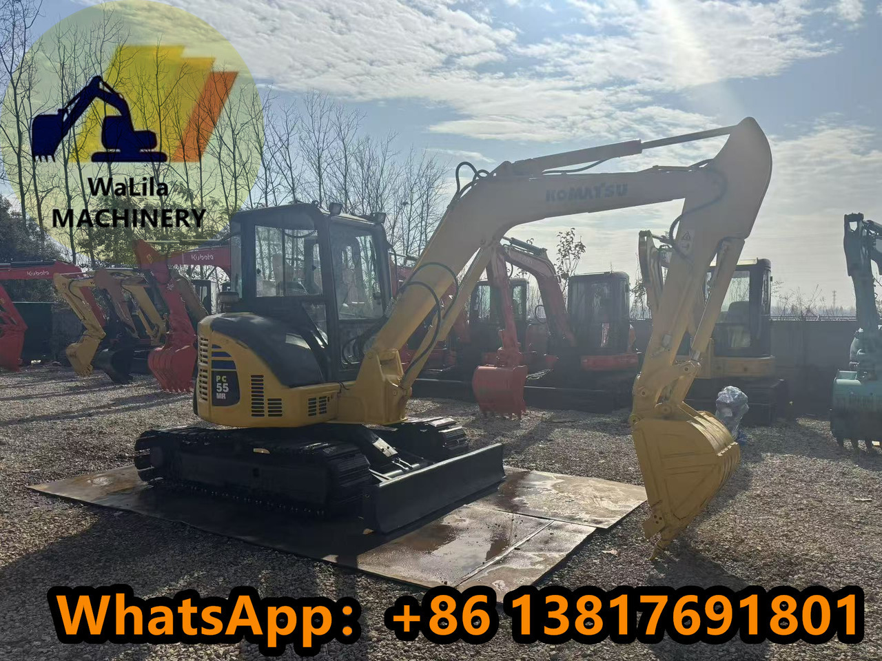 KOMATSU PC55MR-3 - حفارة مصغرة: صور 2 KOMATSU PC55MR-3 - حفارة مصغرة: صور 2