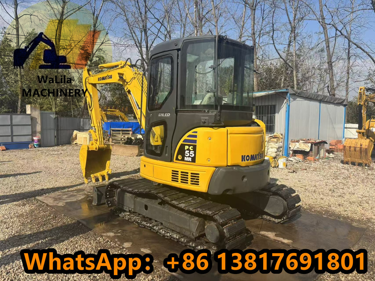 KOMATSU PC55MR-3 - حفارة مصغرة: صور 4 KOMATSU PC55MR-3 - حفارة مصغرة: صور 4