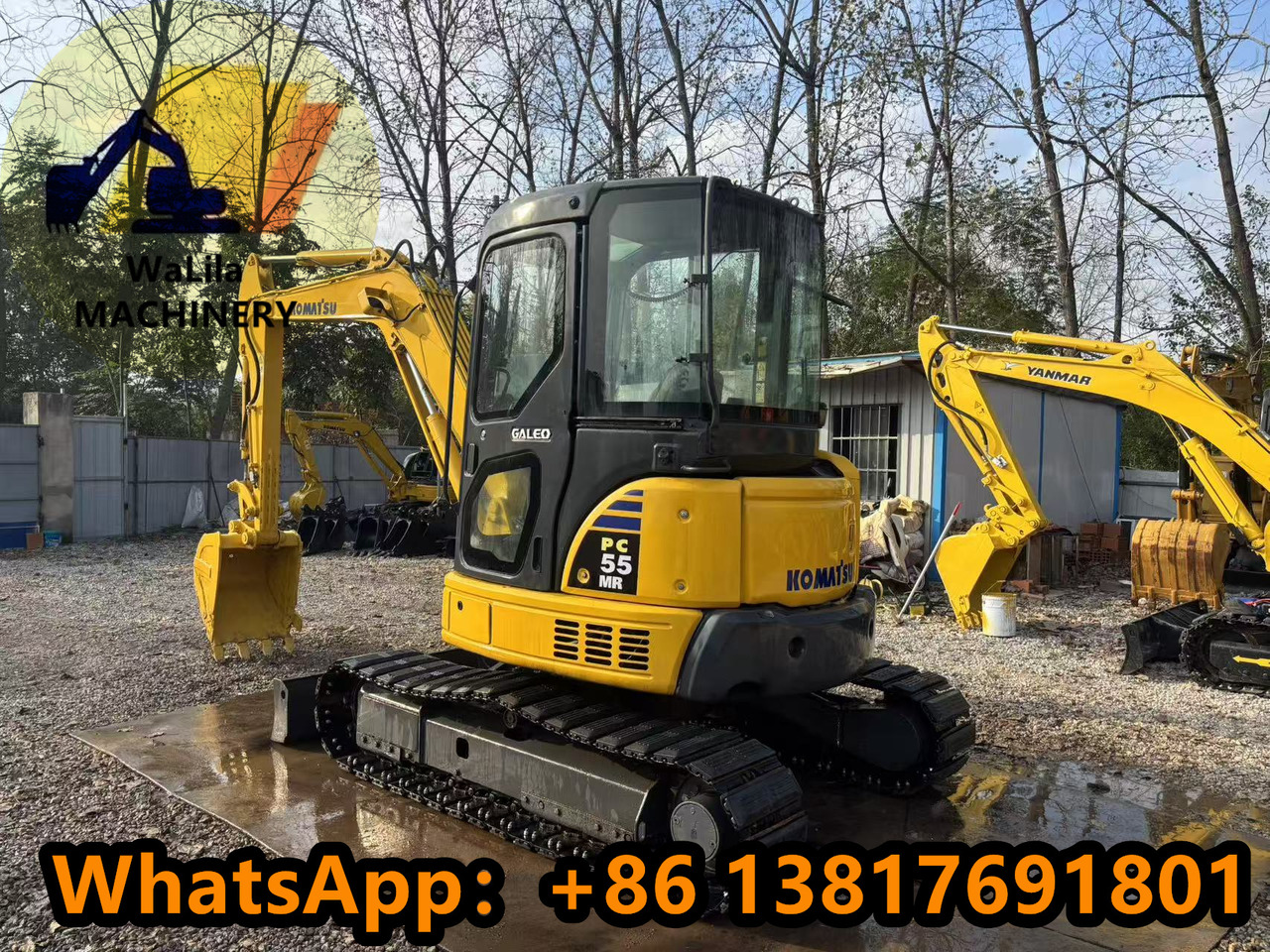 KOMATSU PC55MR - حفارة مصغرة: صور 5 KOMATSU PC55MR - حفارة مصغرة: صور 5