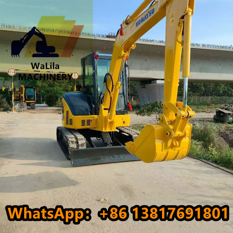 KOMATSU PC55 - حفارة مصغرة: صور 1 KOMATSU PC55 - حفارة مصغرة: صور 1