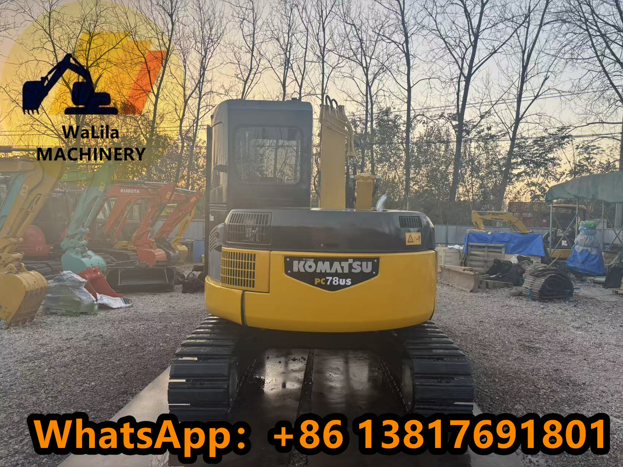 KOMATSU PC78US - حفارة مصغرة: صور 2 KOMATSU PC78US - حفارة مصغرة: صور 2