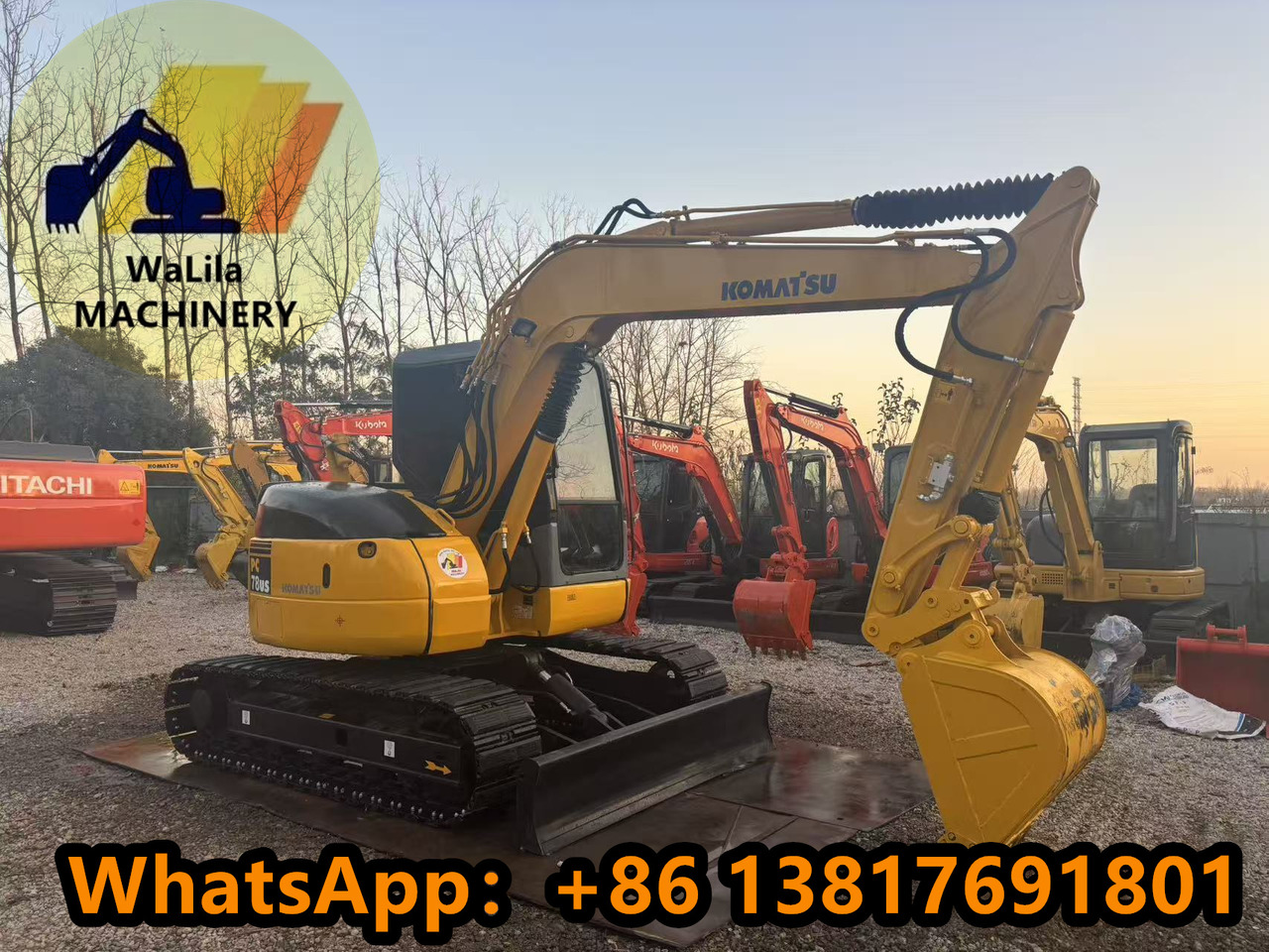KOMATSU PC78US - حفارة مصغرة: صور 1 KOMATSU PC78US - حفارة مصغرة: صور 1