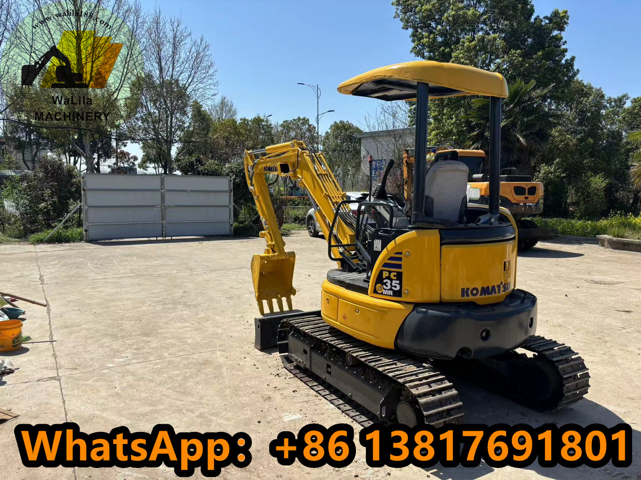KOMATSU Pc35 - حفارة مصغرة: صور 4 KOMATSU Pc35 - حفارة مصغرة: صور 4